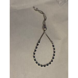 Pandora Blue CZ Slider Bracelet ALE 925